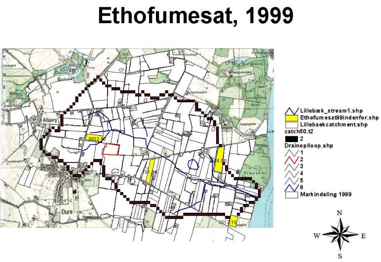 Figure: Ethofumesat, 1999