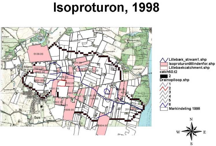 Figure: Isoproturon, 1998