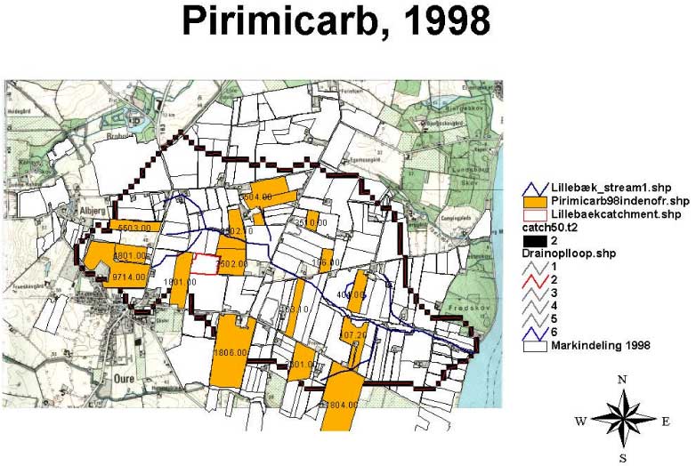 Figure: Pirimicarb, 1998