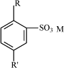 Fig. 7.1 Synthetic sulphonate. R and R' are aliphatic radicals with a combined number of carbon above 20.