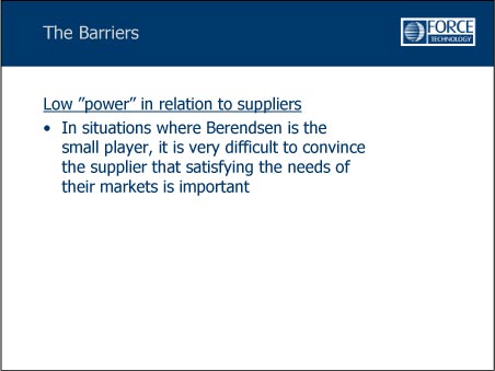 Slide: The Barriers 8