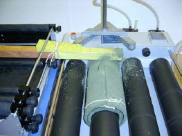 Figure 16: Testing of foam plastic
