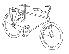 Illustration: Cykel (3 Kb)