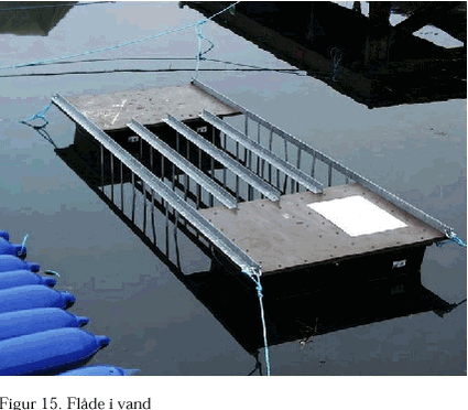 Figur 15. Flåde i vand