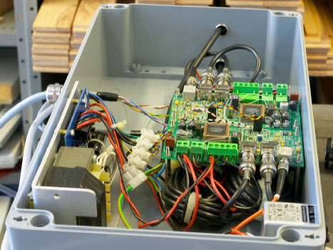 Figur 16. Detektorelektronik/computerinterface