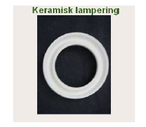 Photo: Ceramic lamp ring