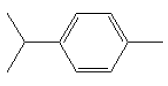 Molecyle structure: p-Cymene