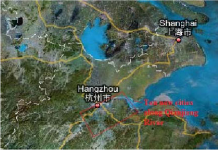 Ten New Cities along Qianjiang River, Hangzhou, Zhejiang