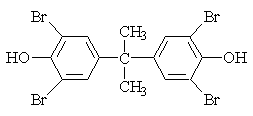 Structural formula of 79-94-7
