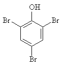 Structural formula of 118-79-6