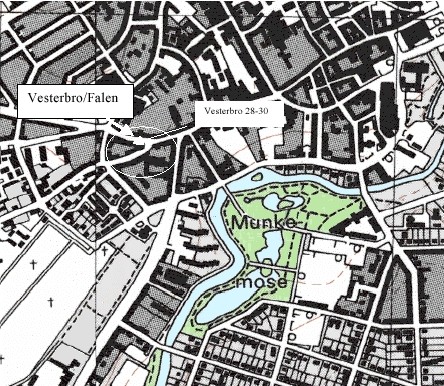 Figur 1.1     Oversigtskort. M&aring;lestok ca. 1:12.000