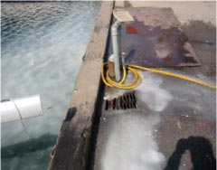 Vaskevand fra afvaskning af testbåd i Helsingør 19/6-03 påført 2047