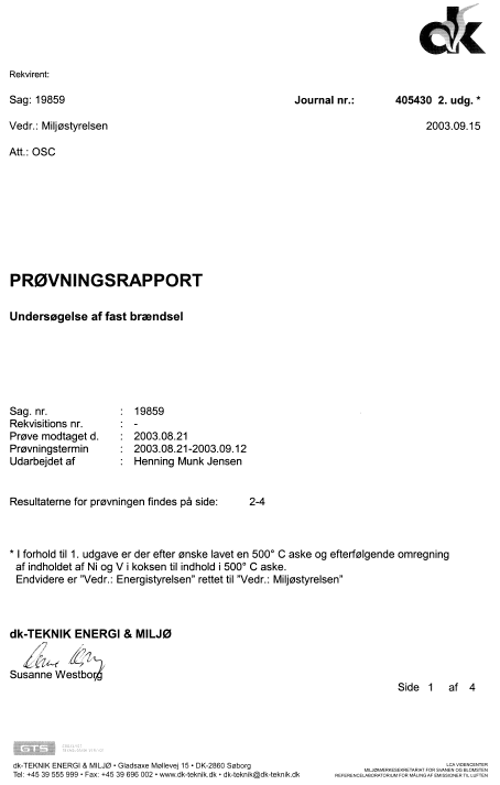 3. Futurex Energikoks, blå sæk