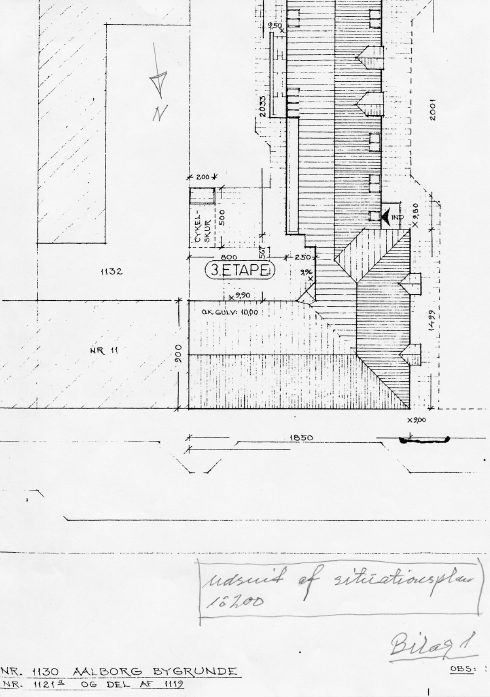 BILAG A Udsnit af situationsplan