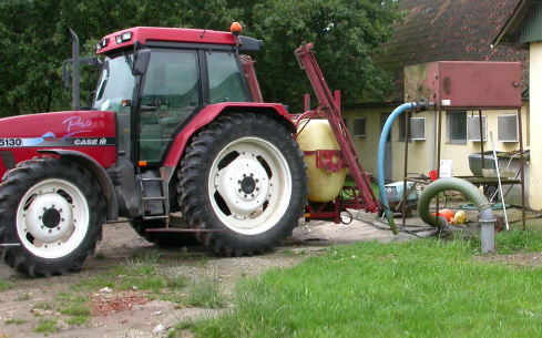 Figur 5.1 Uhensigtsm&aelig;ssig indrettet vaskeplads