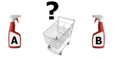 Figure 1. There are many considerations when choosing between product A and product B.