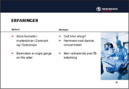 Slide: Experiences 1