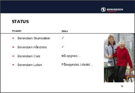 Slide: Status