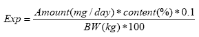 formula