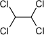 Molecular structure: C2H2Cl4