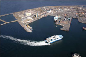 Figure 3­1 The fast ferry Villum Clausen, Bornholmstrafikken