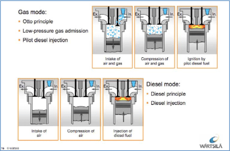 Figure 6­1 Dual fuel engine