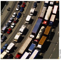 Billede af trafik