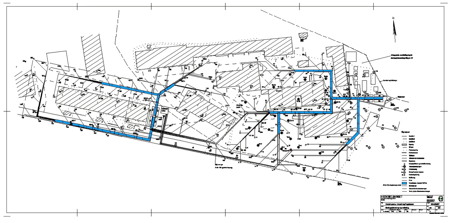 Bilag E: Kort over oprindelig boringsplacering