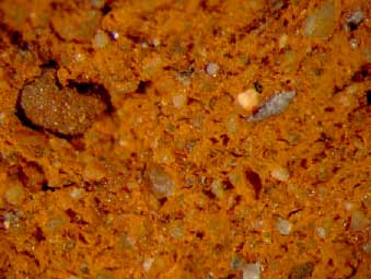 Figur G.28. Prøve D Sønderskov – glassand 1000ºC Brudflade – Forstørrelse 24x