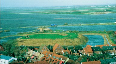Luftfoto over Løgstør
