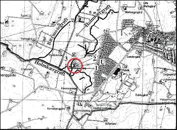 Figur 2.1 Beliggenheden af Trige RA nord for Århus