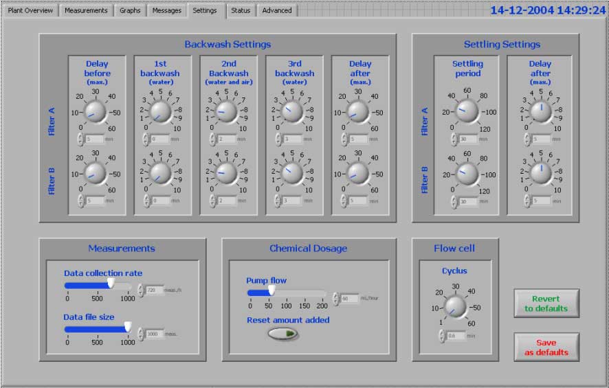 Figur 4.5. Sk&aelig;rmbillede 5. Indstillinger