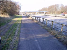 Figur 6.2 Lokalitet med trafikbelastet byjord