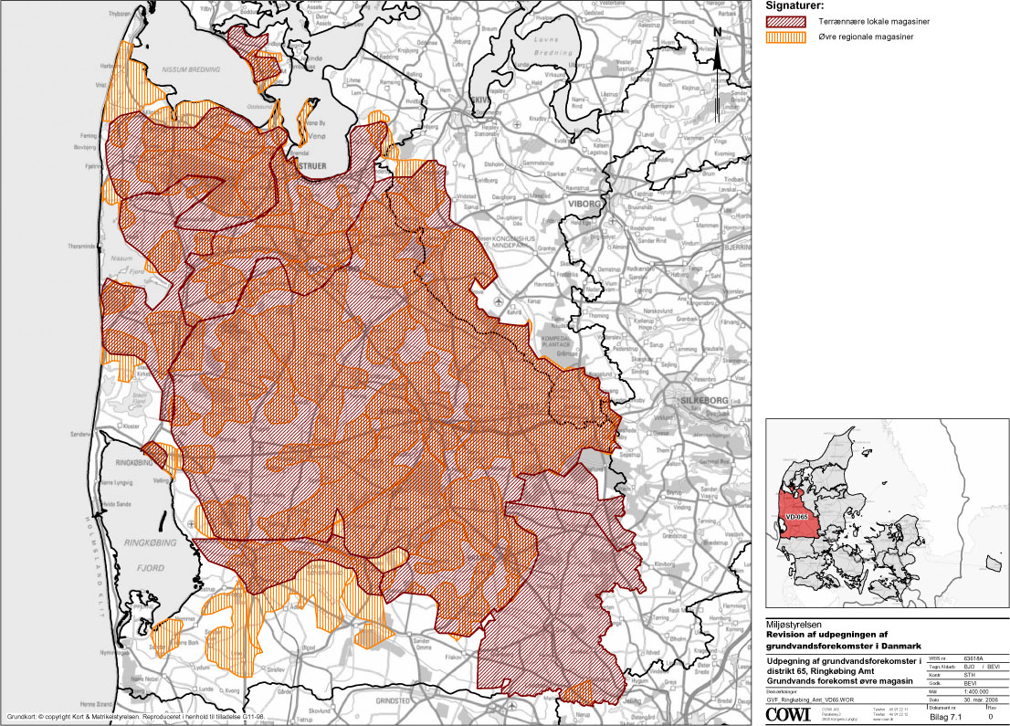 RingkøBing Amt Kort Arbejdsrapport fra Miljøstyrelsen Nr. 39 2006 – Udpegningen af  RingkøBing Amt Kort