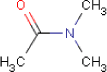 Stoffets opbygning: N,N-Dimethylacetamid