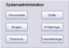 Skærmbillede: Administrativ login
