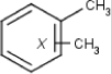 Molekylestruktur: Xylen-blanding