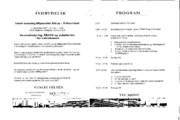 Billede af indbydelsen