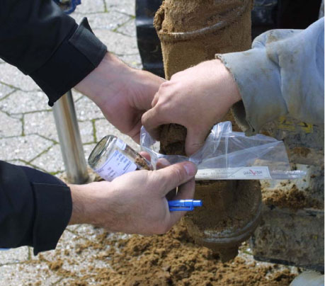 Prøvetagning. Foto: Region hovedstaden
